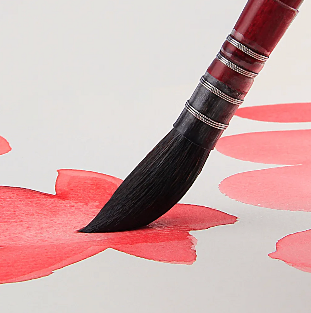 Premium Squirrel Quill Brush Set of 7