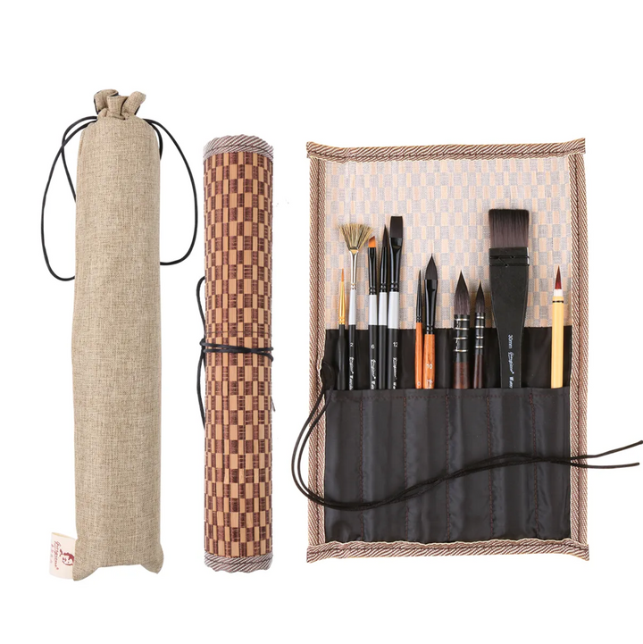 NEW - Professional 11-Piece Squirrel Hair Brush Set