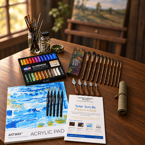 The Complete Acrylic Painting Kit