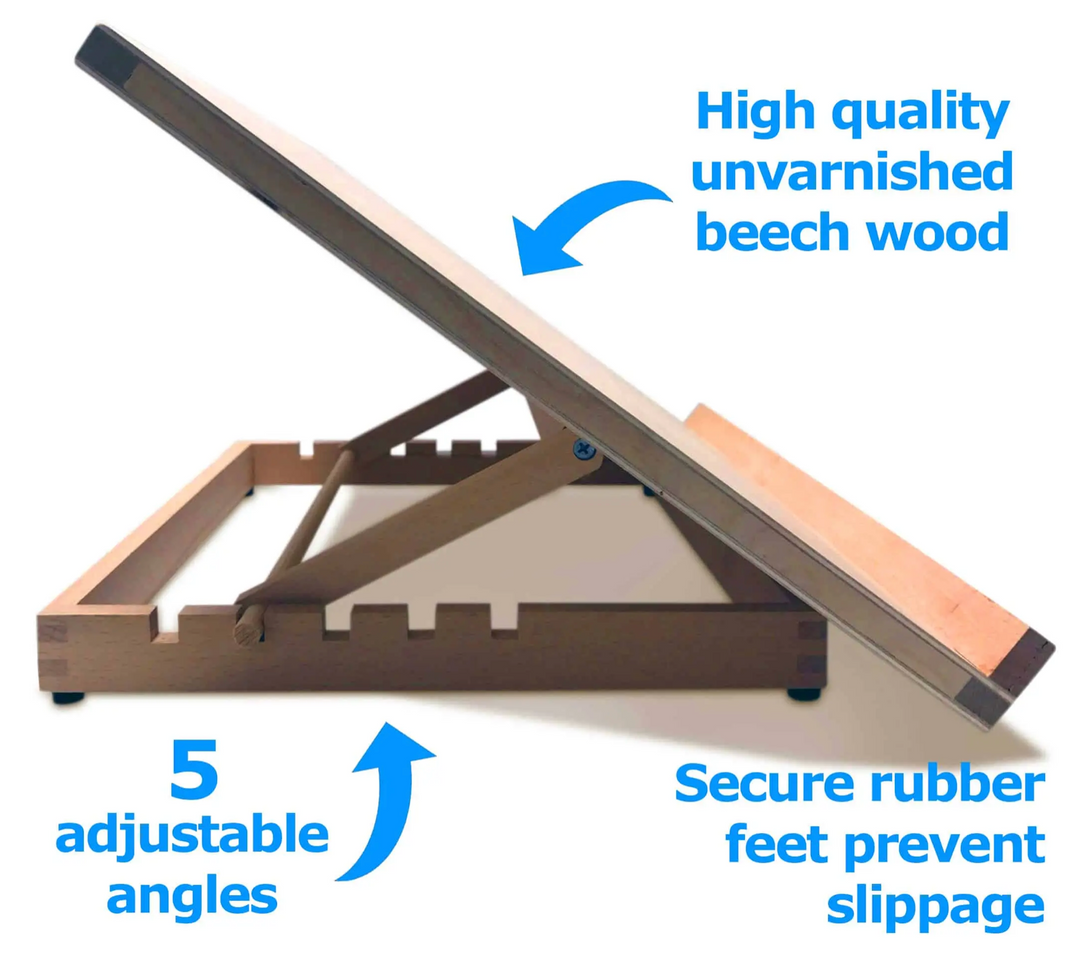 A3 Easel & Watercolour Art Gift Set - By Zieler