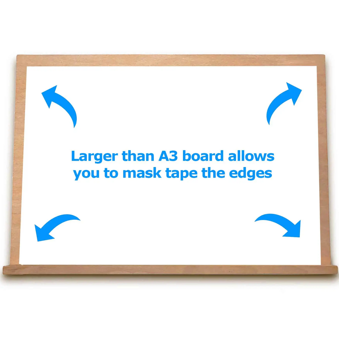 A3 Easel & Watercolour Art Gift Set - By Zieler