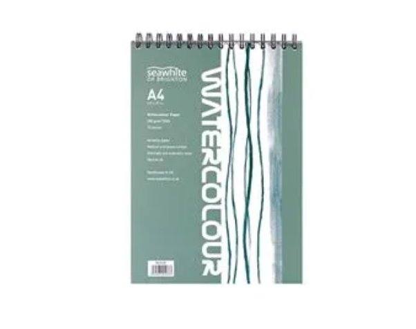 A4 Landscape Spiral Watercolour Pad - The Fine Art Warehouse