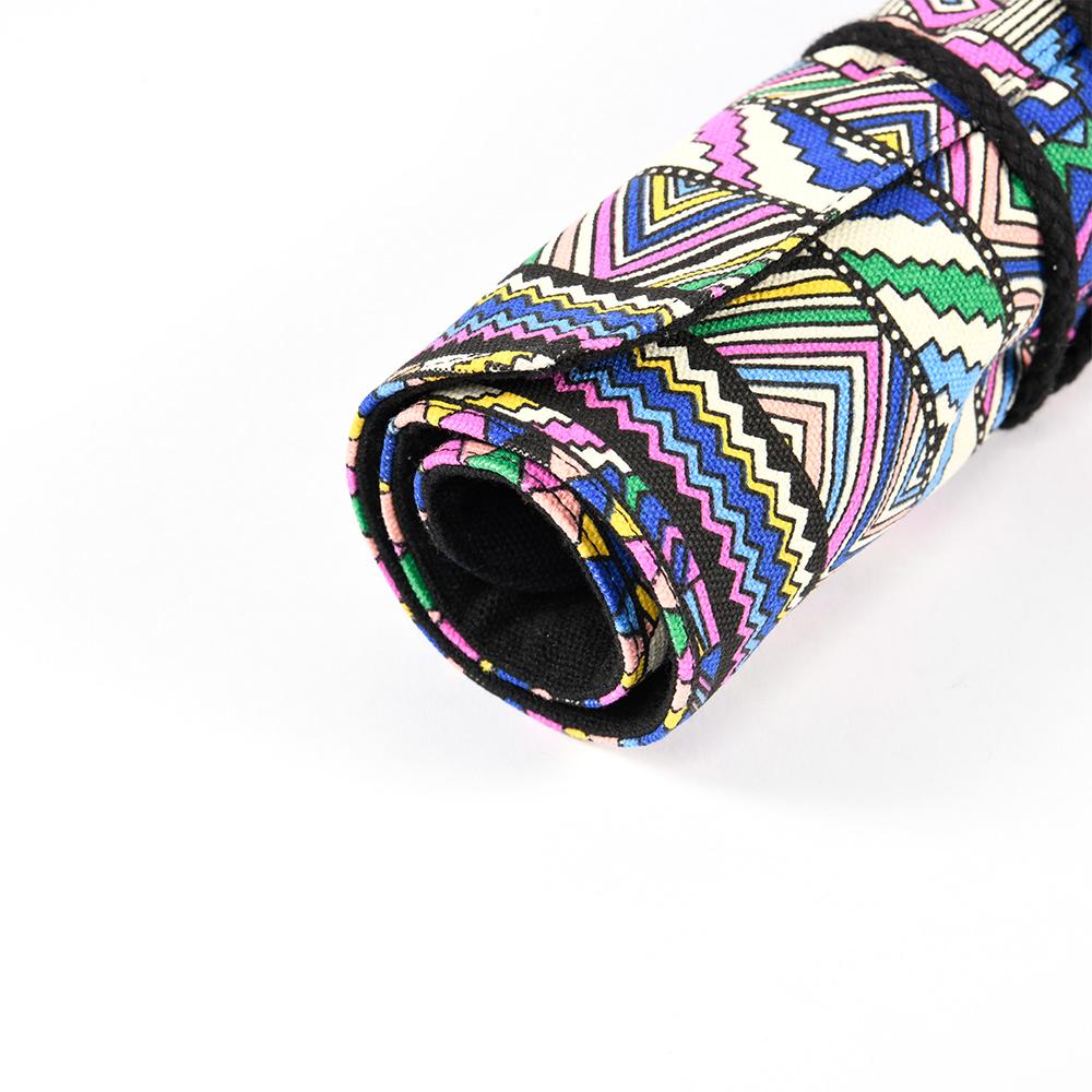 Patterned Design Brush Bag - The Fine Art Warehouse