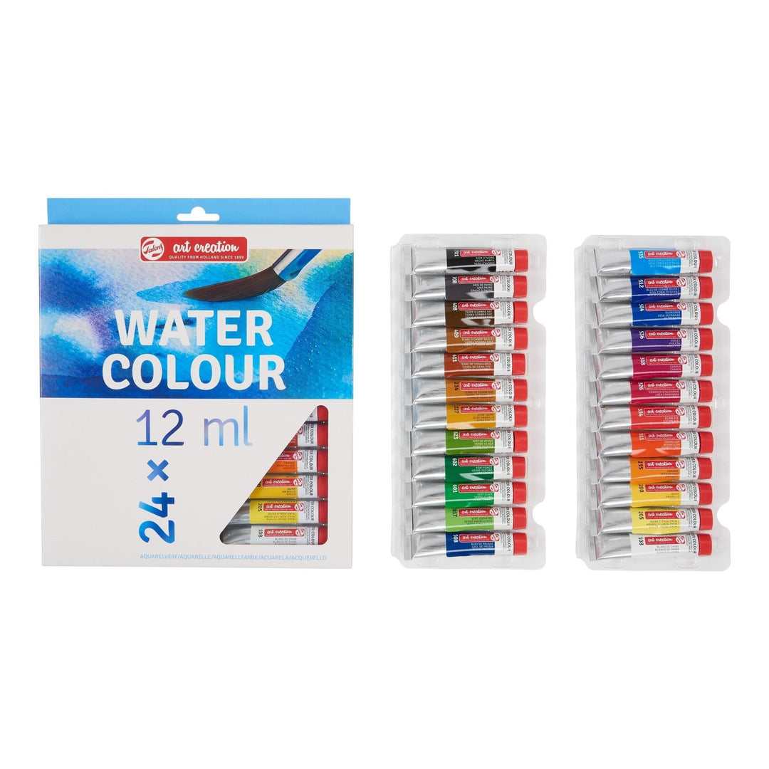 TALENS ART CREATION Watercolour set | 24 x 12 ml - The Fine Art Warehouse