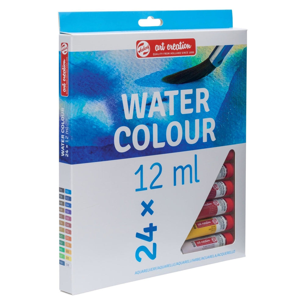 TALENS ART CREATION Watercolour set | 24 x 12 ml - The Fine Art Warehouse