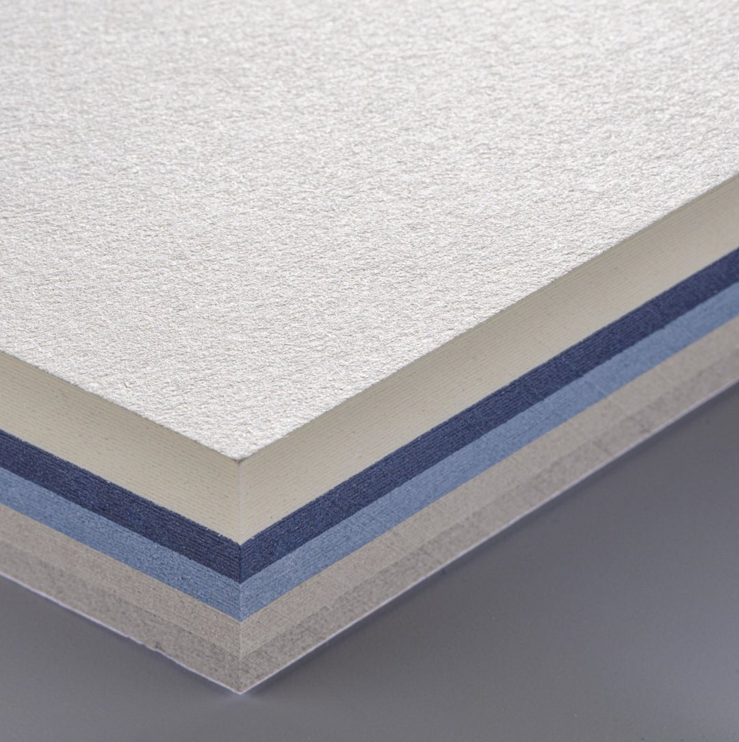 Talens Toned Mix Paper Pad Cold Colours - A4 - 180G - PACK OF 50 - The Fine Art Warehouse