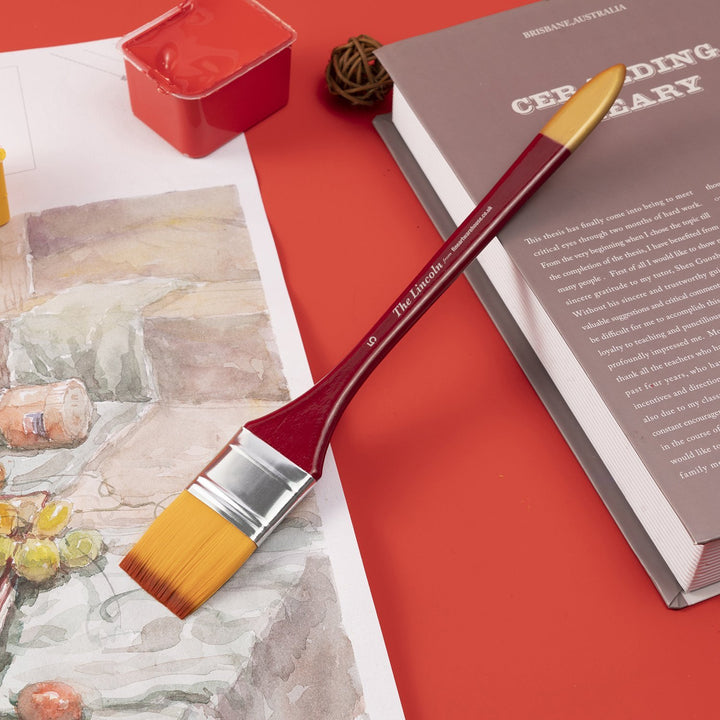 The Lincoln Flat Brush - The Fine Art Warehouse