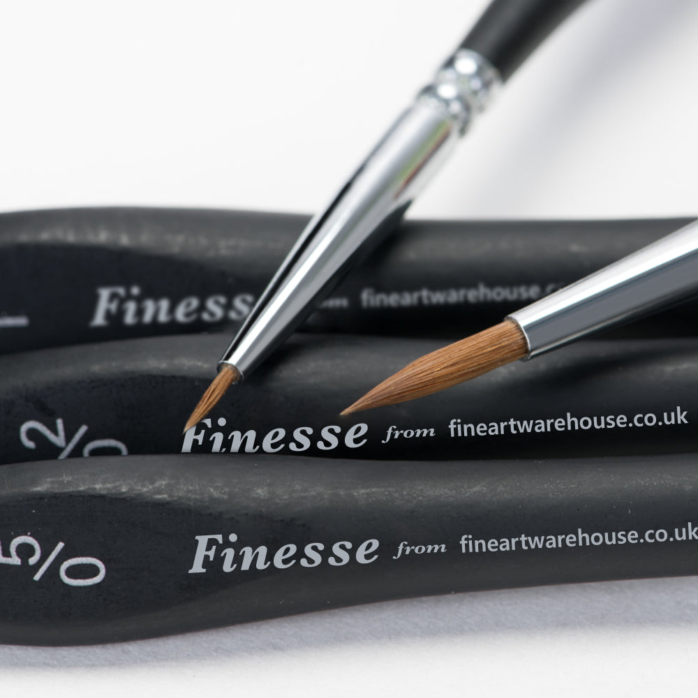 The Finesse - Fine Detail Artist Brush Set of 10