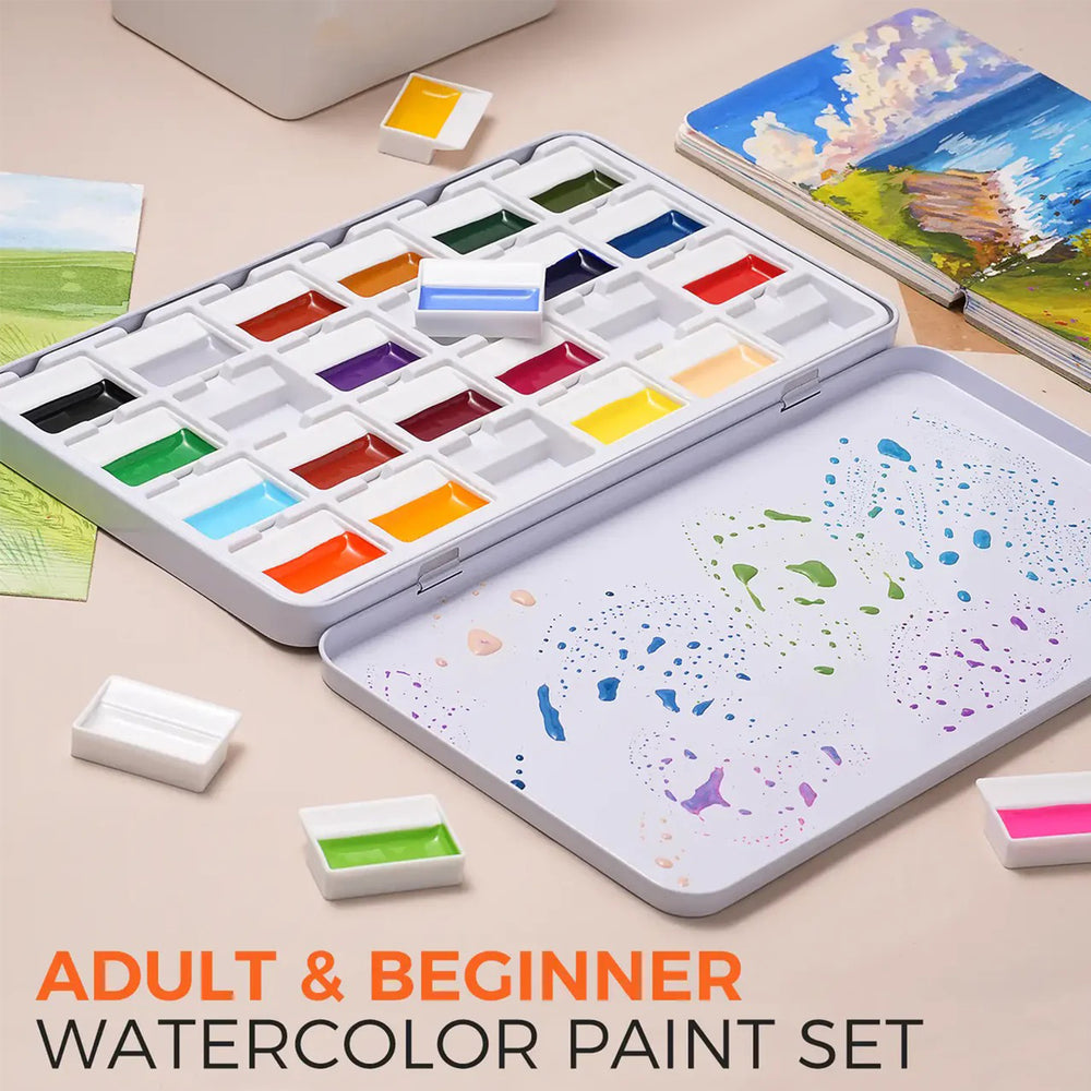 The Vibrant Collection Watercolour Set of 24, view 7