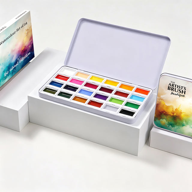 The Vibrant Collection, 24 watercolours