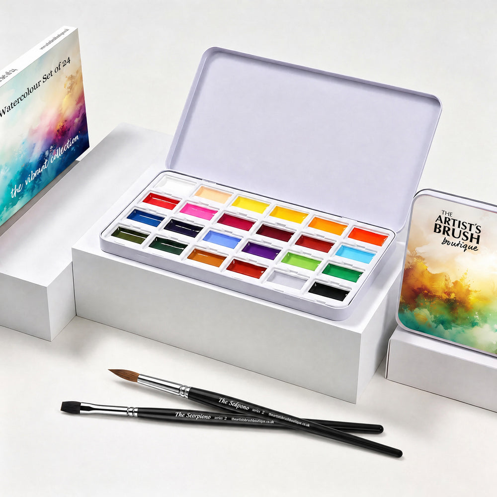 The Vibrant Collection Watercolour Set of 24, view 5