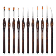 Fine Detail Brush Set of 11, The Sicily