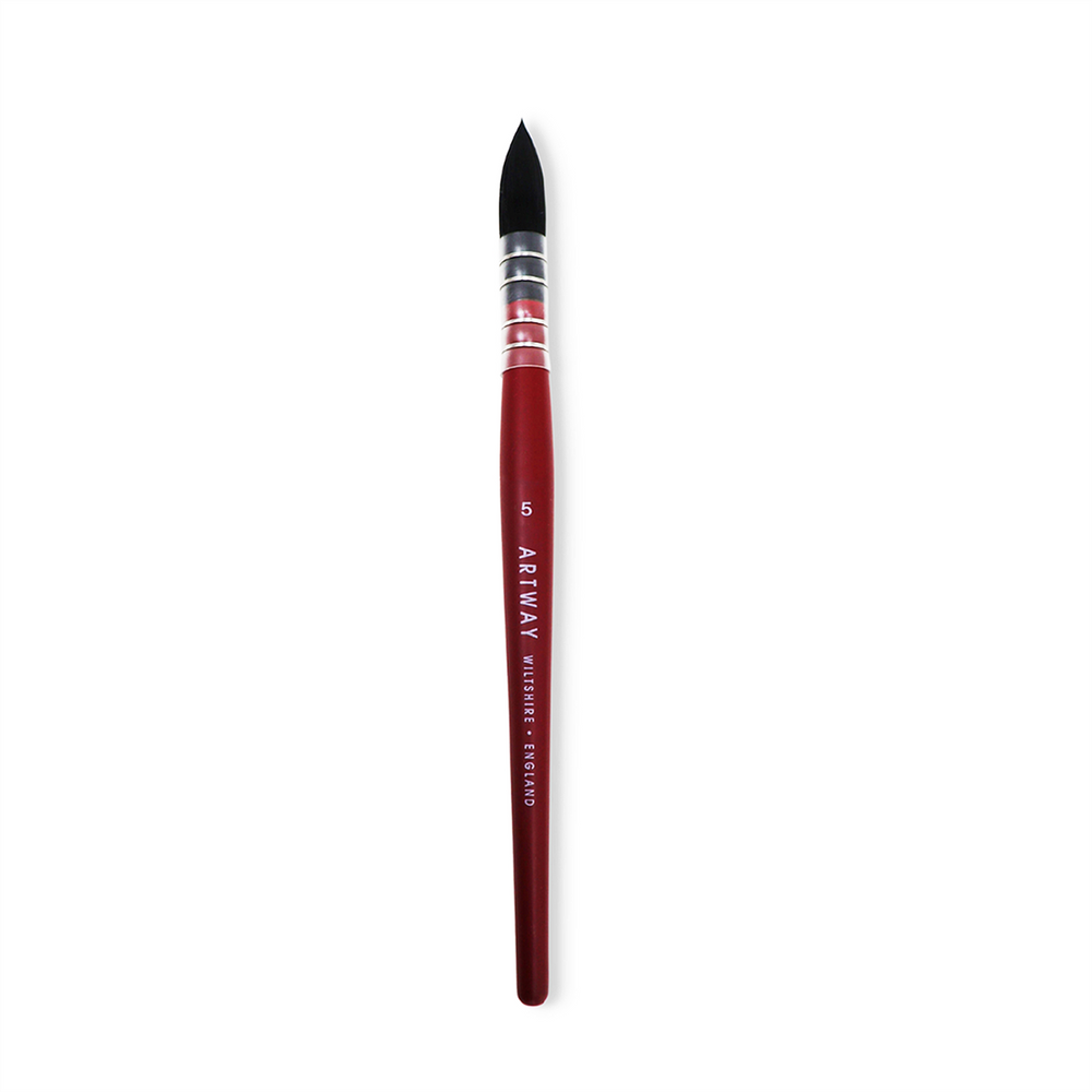 Synthetic Quill Mop Brush Set of 3, view 8