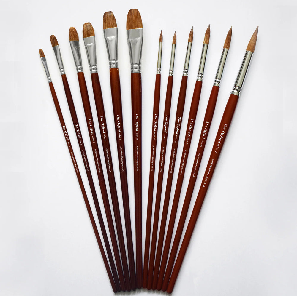 Sable Brush Set of 18 with Free Brush Roll, view 4