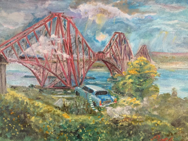 Painting by Arthur Mallon