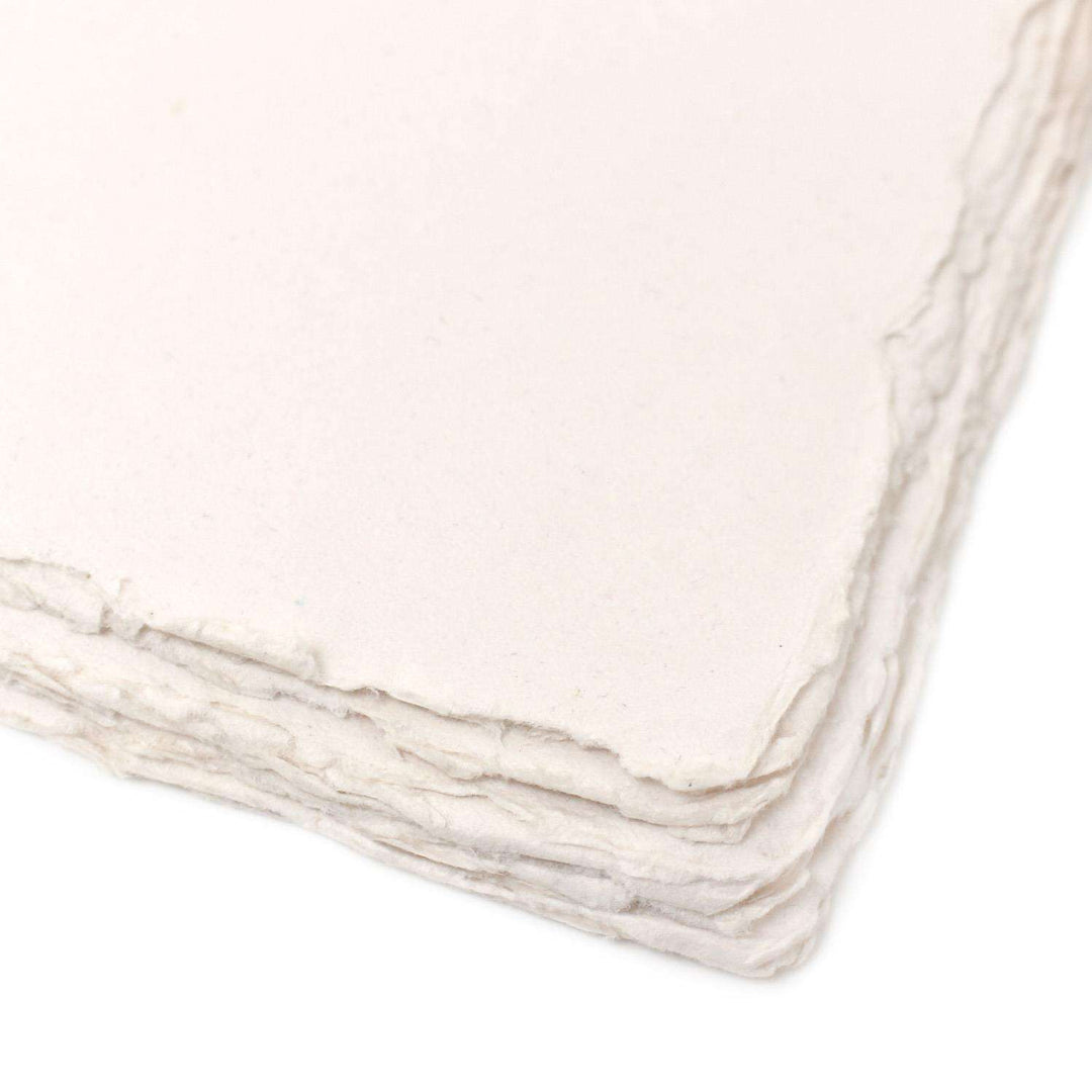 A4 Handmade 100% CottonRag Paper Packs  250gsm Smooth Texture - Approx 30 Sheets