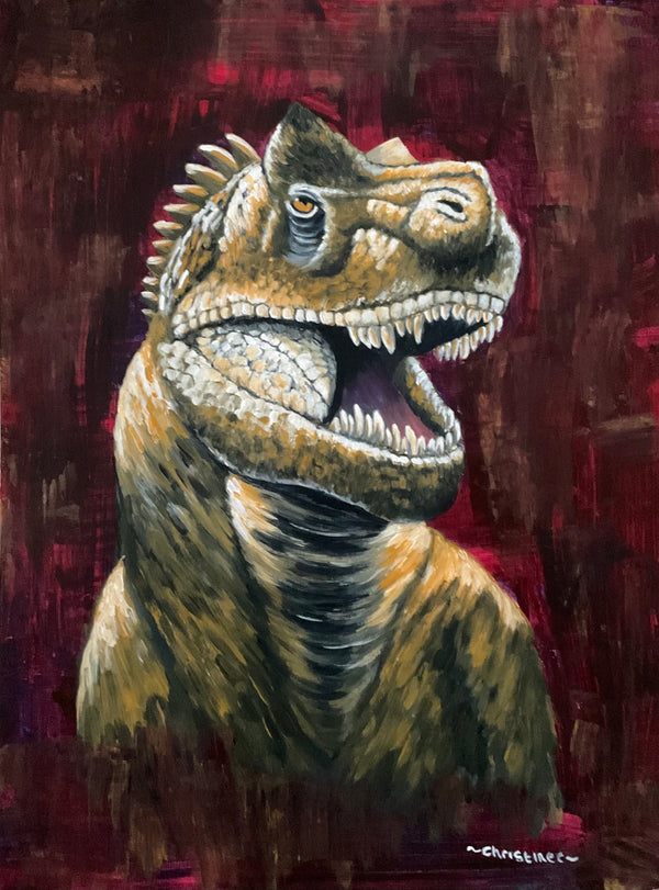 Painting by Christine Cartwright