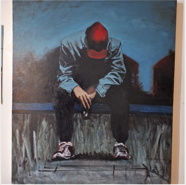 Painting by Caius Dutton