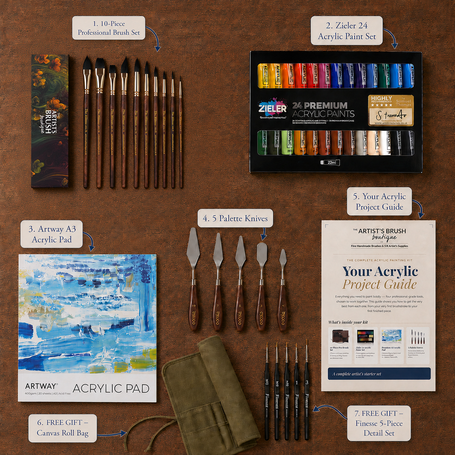 The Complete Acrylic Painting Kit
