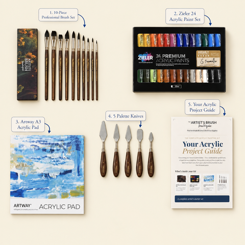 The Complete Acrylic Painting Kit