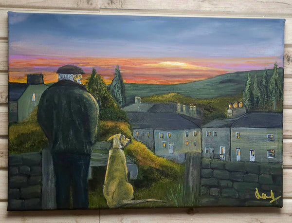 Painting by David Woodhall