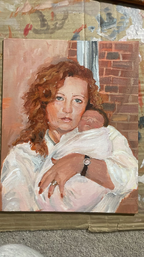 Painting by Emma Keeling