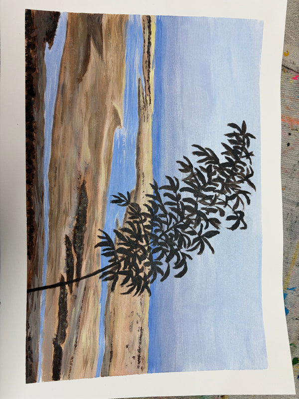 Painting by Fiona Allen