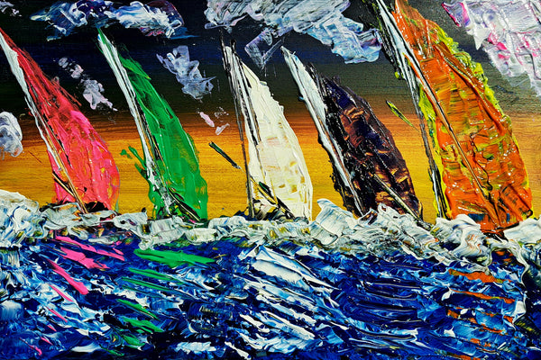 Painting by Kiri Derham