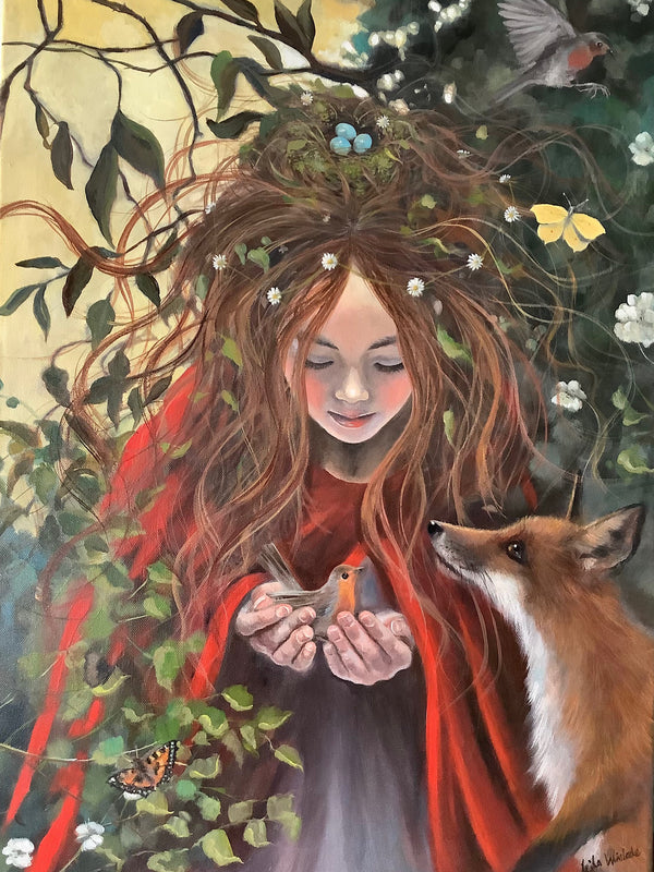 Painting by Leila Winslade