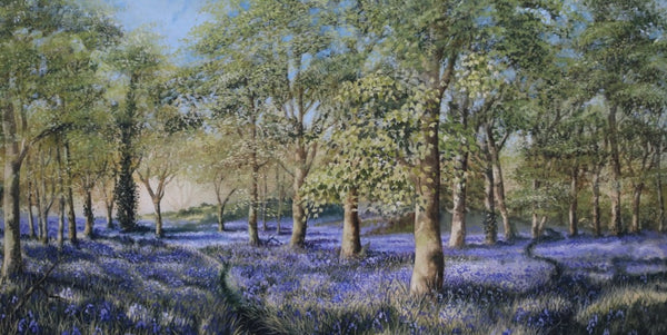 Painting by Louise Dickinson