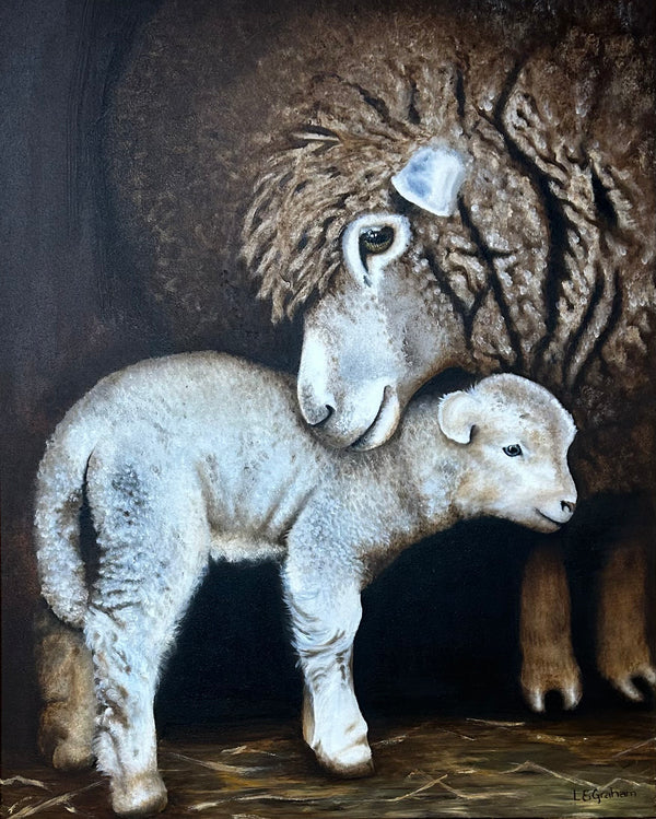 Painting by Louisa Graham