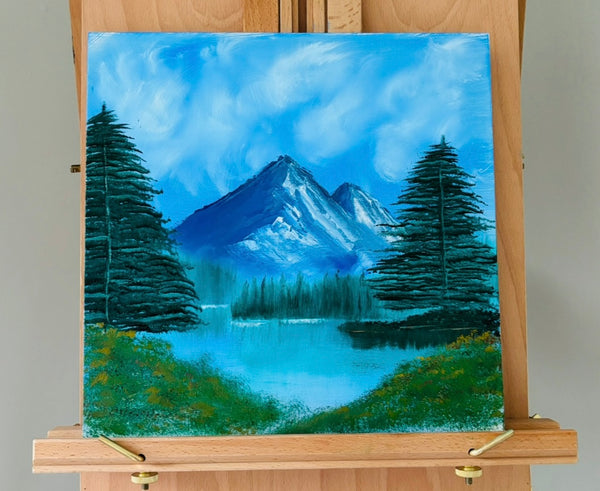 Painting by Mary-Louise Riley