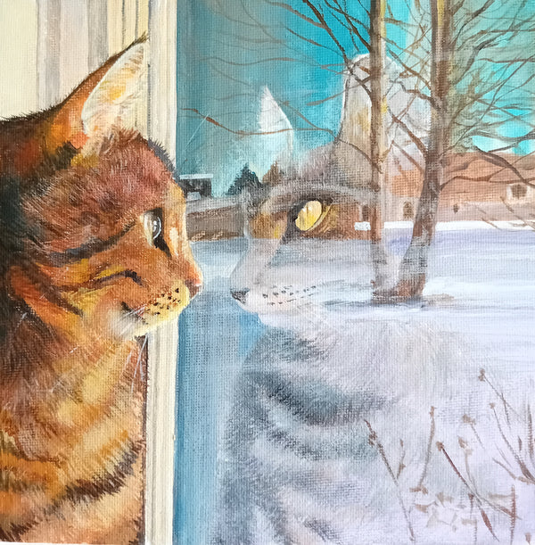 Painting by Pam Adams