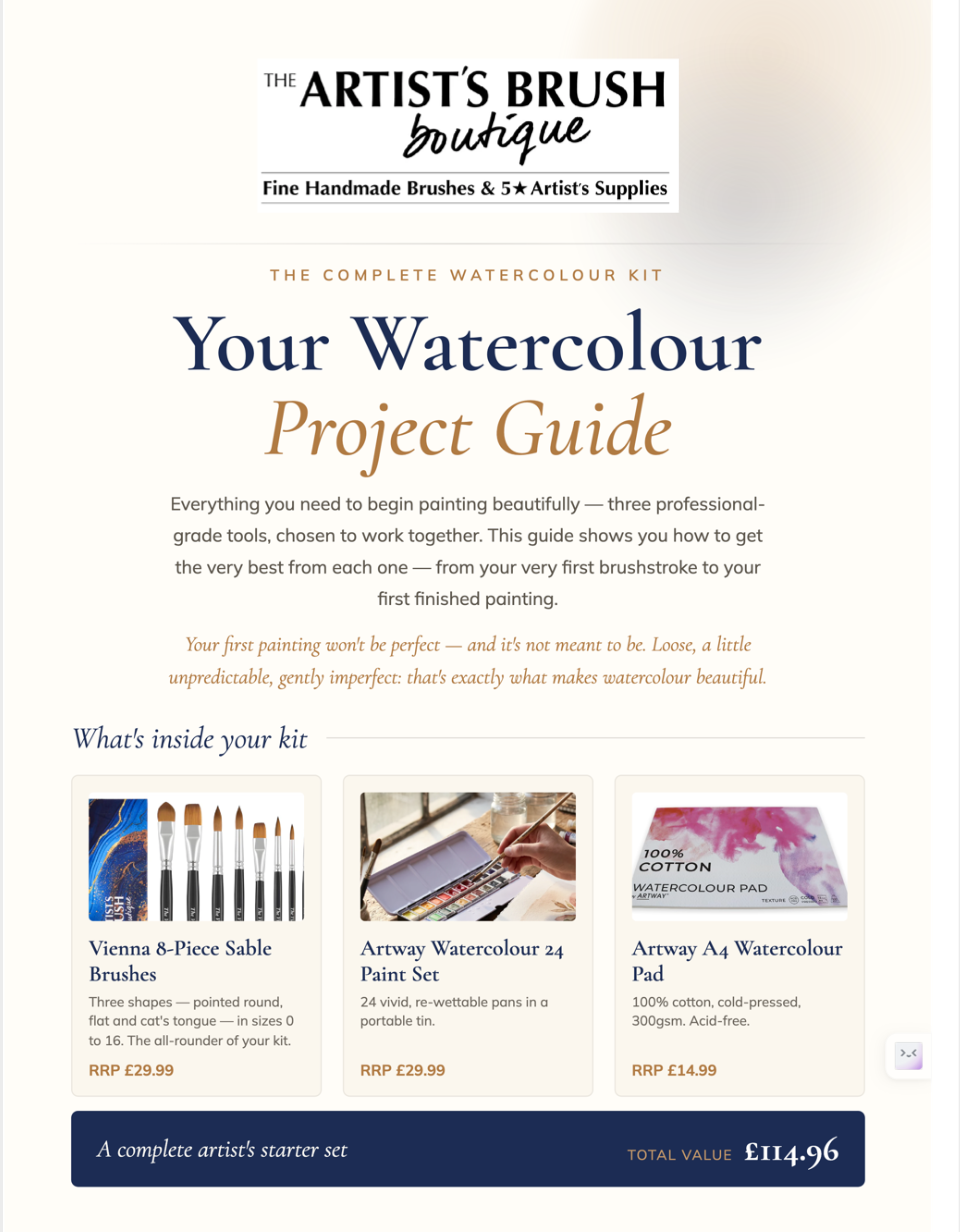 The Complete Watercolour Painting Kit, view 8