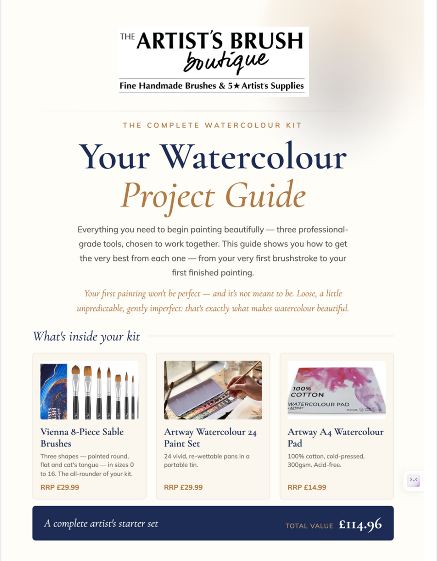 The Complete Watercolour Painting Kit