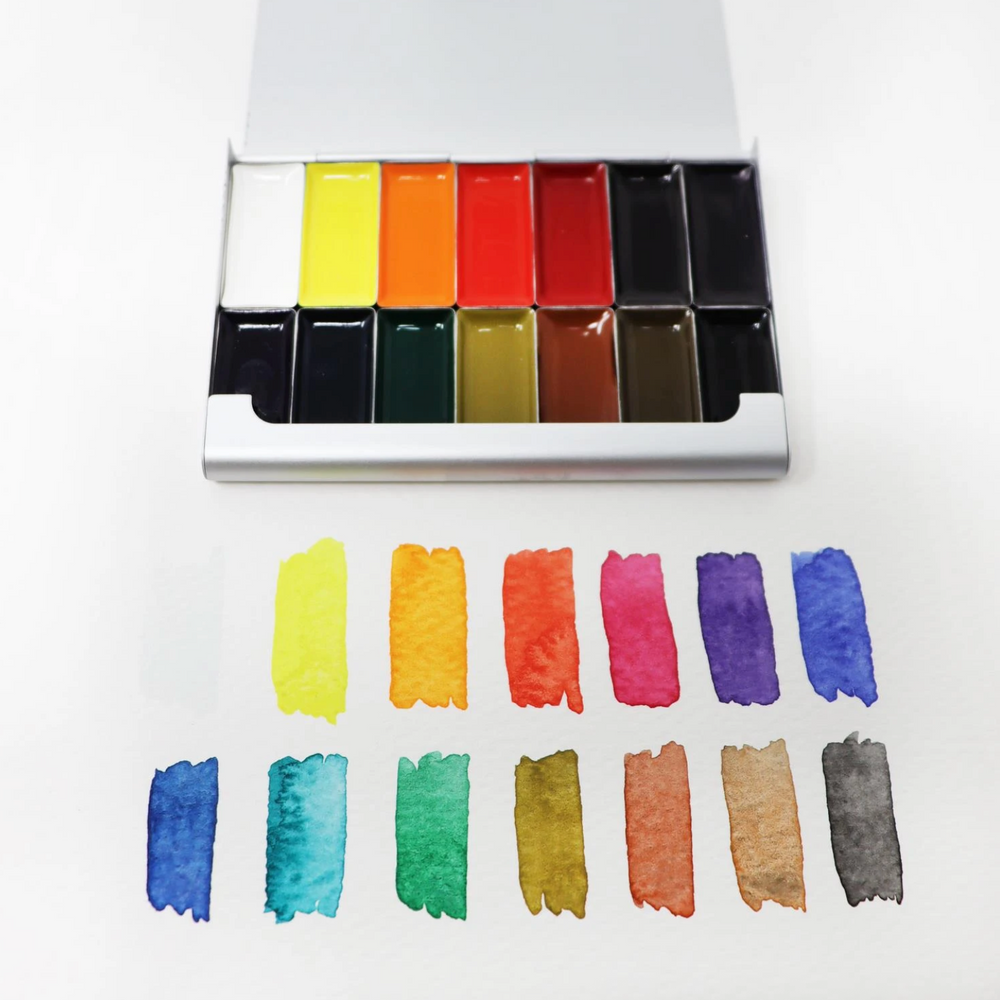 Artway Magnetic Pocket Palette Watercolour Set