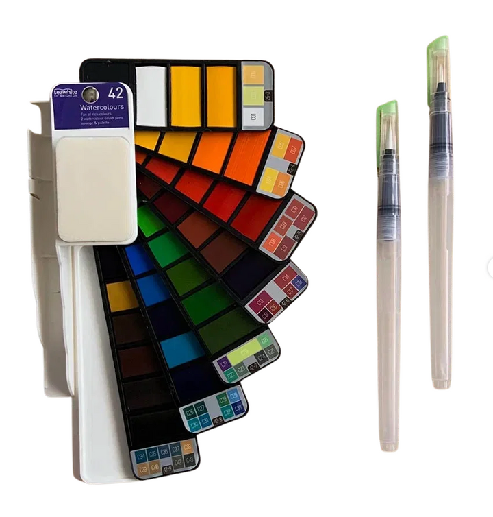 NEW - Premium Travel Watercolour Set