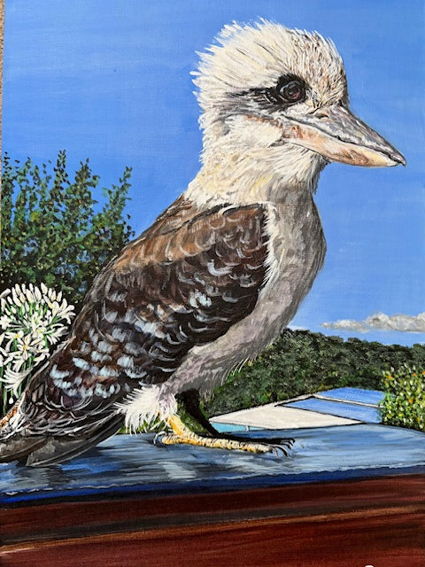Painting by Sharon Brown