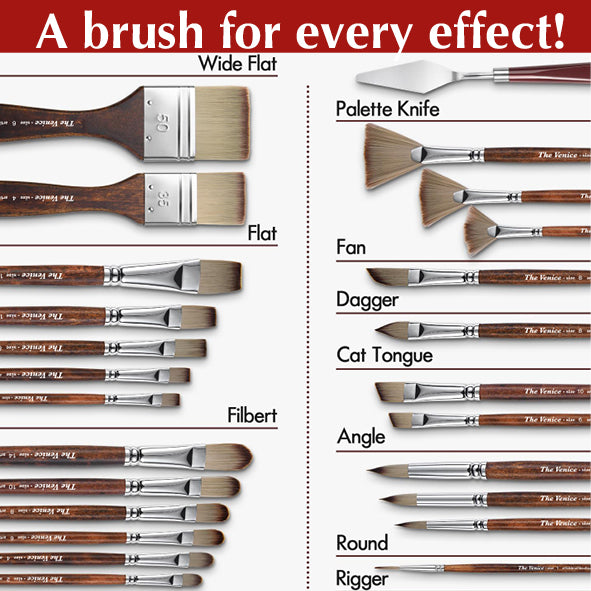 The Venice Flow Bundle, 35 Brushes + Free Gift, view 5
