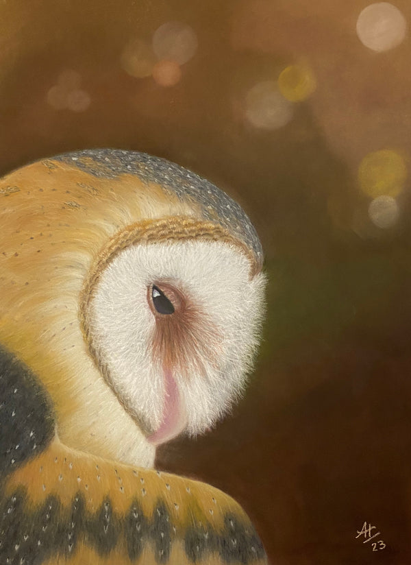 Painting by A. Hogg