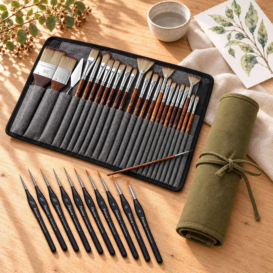 The Broad & Fine Brush Bundle