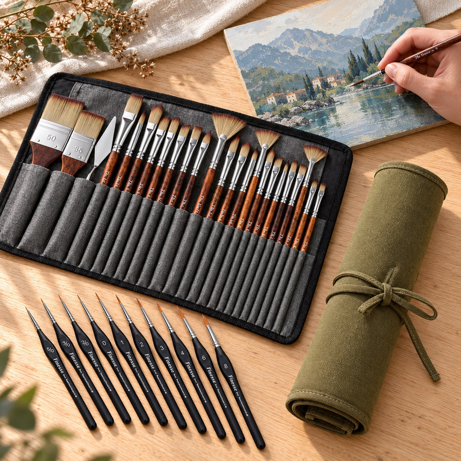 The Broad & Fine Brush Bundle