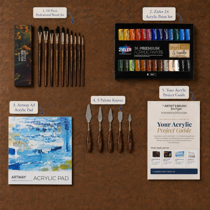 The Complete Acrylic Painting Kit
