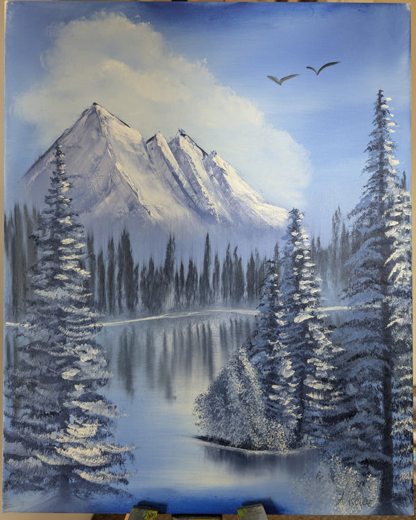 Painting by Alex Rowe