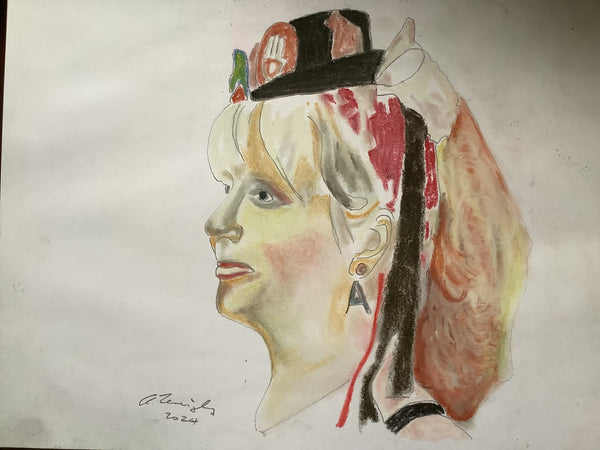 Painting by Allan Tunningley