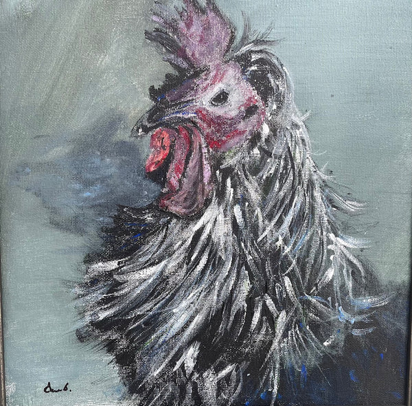Painting by Anne Baldock