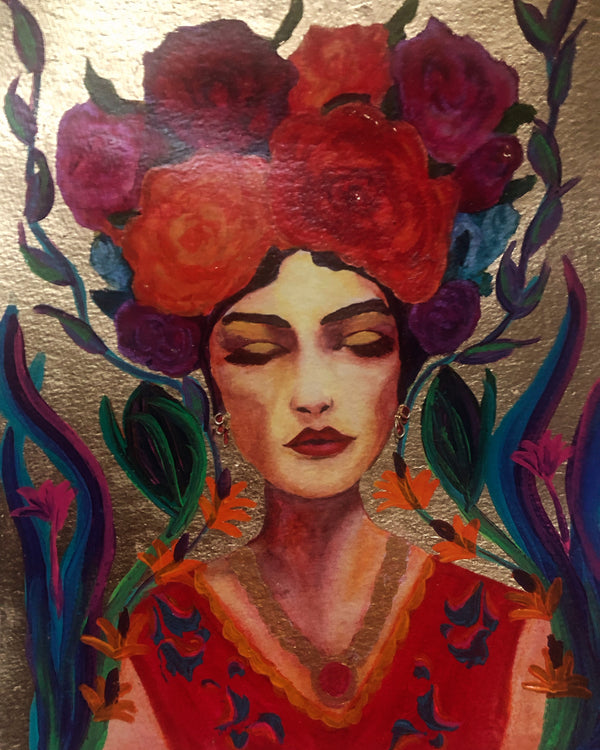 Painting by Ann Gimson