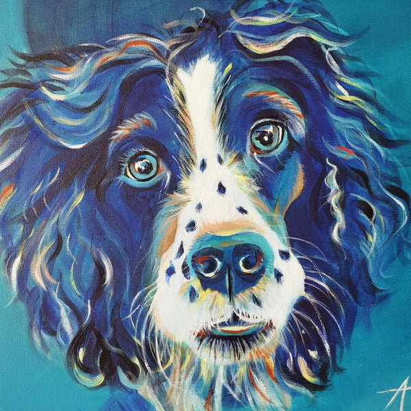 Painting by Annie Turner