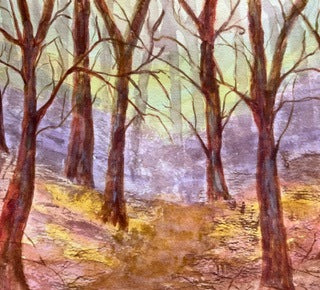 Path Through the Woods, by Angela Riste