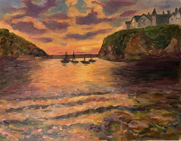 Port Isaac, by Ann Gimson